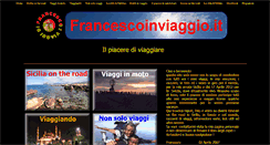 Desktop Screenshot of francescoinviaggio.it